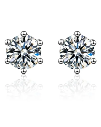 Cercei de argint 925 cu zirconia Rêve, Argintiu