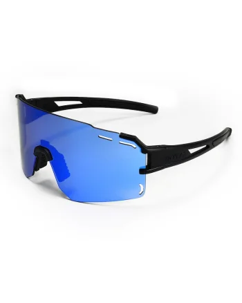 Ochelari de soare shield unisex Suncruise, Negru/Albastru