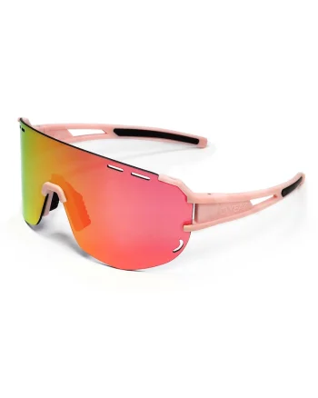 Ochelari de soare shield unisex Sunglow, Roz