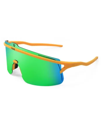 Ochelari de soare unisex polarizati Sunshade, Verde/Galben