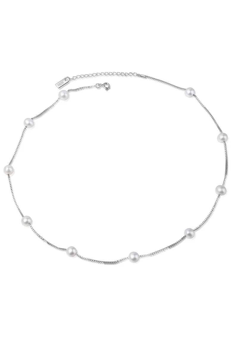 Colier cu perle Masako 29269, Argintiu