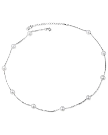 Colier cu perle Masako 29269, Argintiu