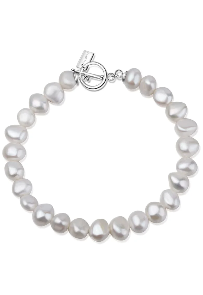 Bratara cu perle Menoa 29257, Alb