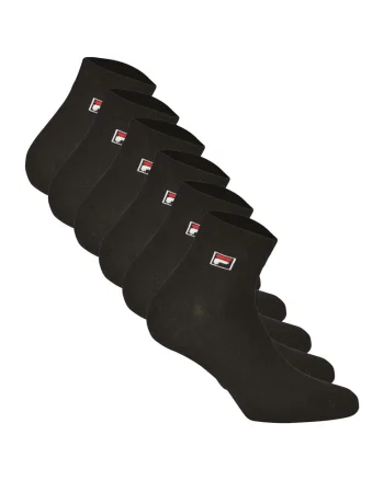 Set de sosete lungi unisex - 6 perechi, Negru