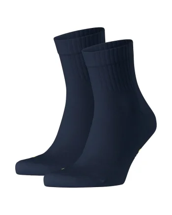 Set de sosete lungi unisex - 2 perechi, Albastru inchis
