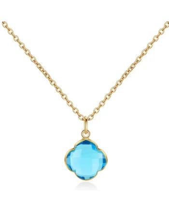 Colier cu topaz Capucine 29585, Auriu