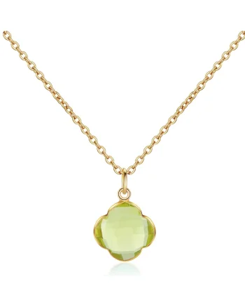 Colier cu quartz Capucine 29591, Auriu