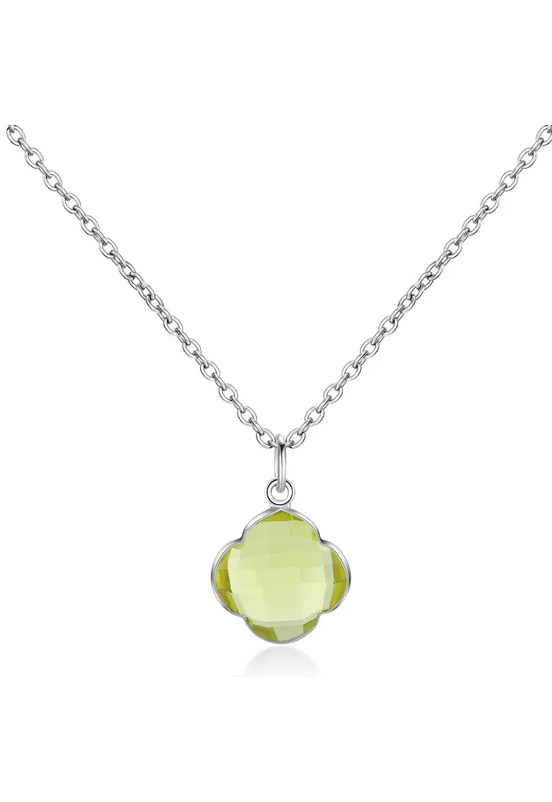 Colier cu quartz Capucine 29591, Argintiu