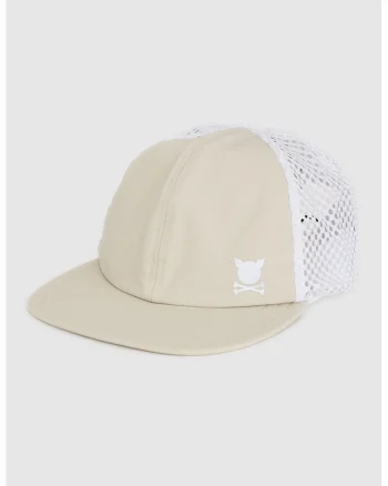 Sapca trucker unisex, Alb/Bej deschis