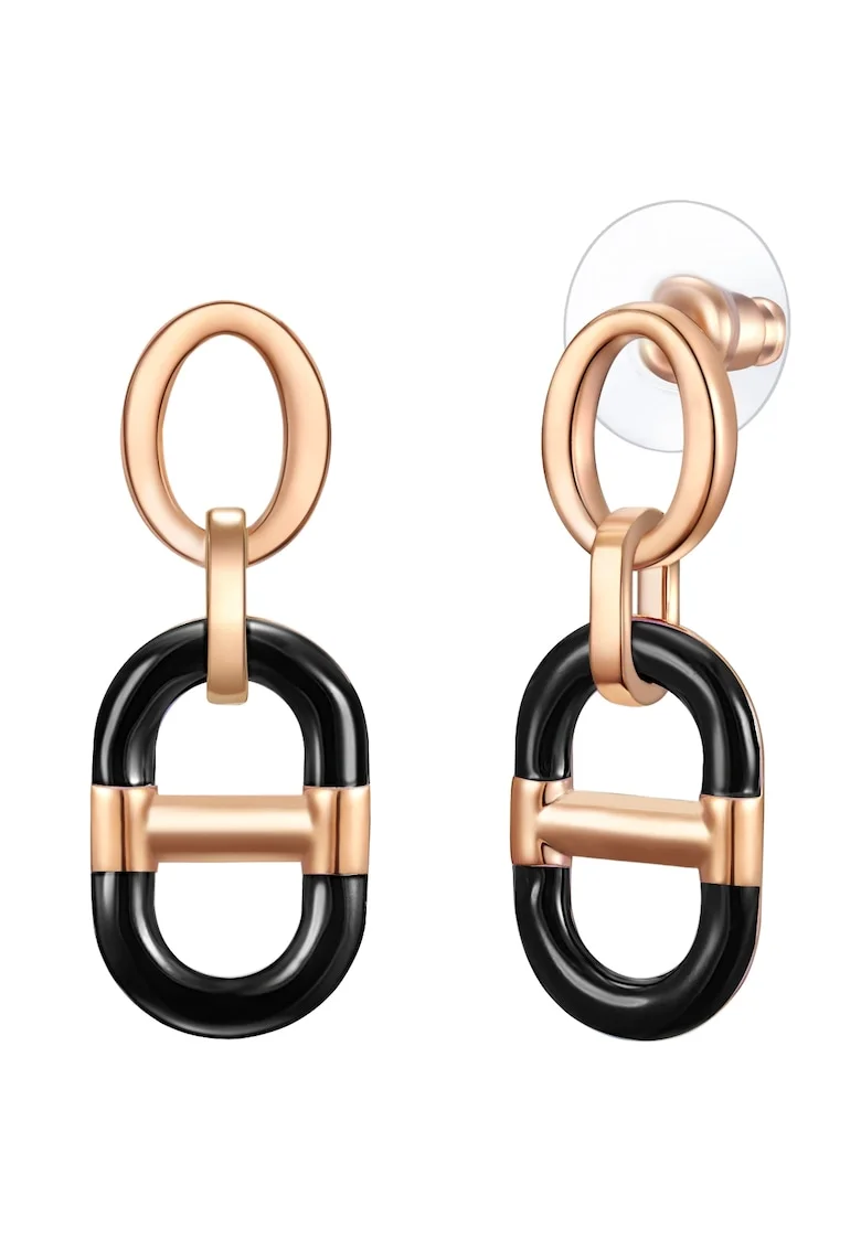 Cercei placati cu aur de 14K, Auriu rose