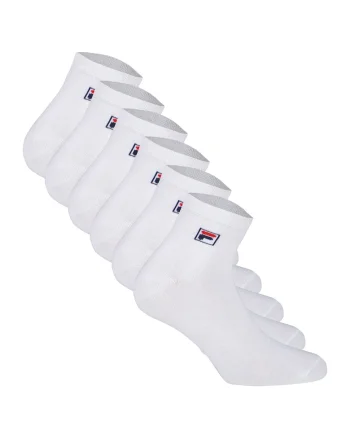 Set de sosete lungi unisex - 6 perechi, Alb