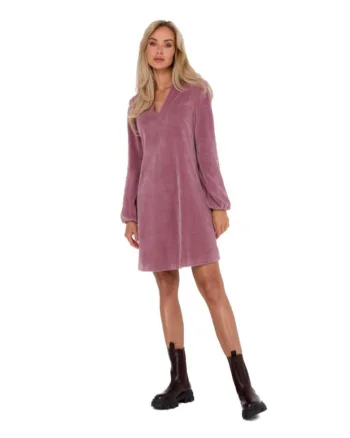 Rochie mini dama, Made of Emotion, Wonja, Roz