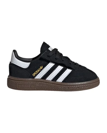 Pantofi Spezial din piele intoarsa pentru handbal, Negru
