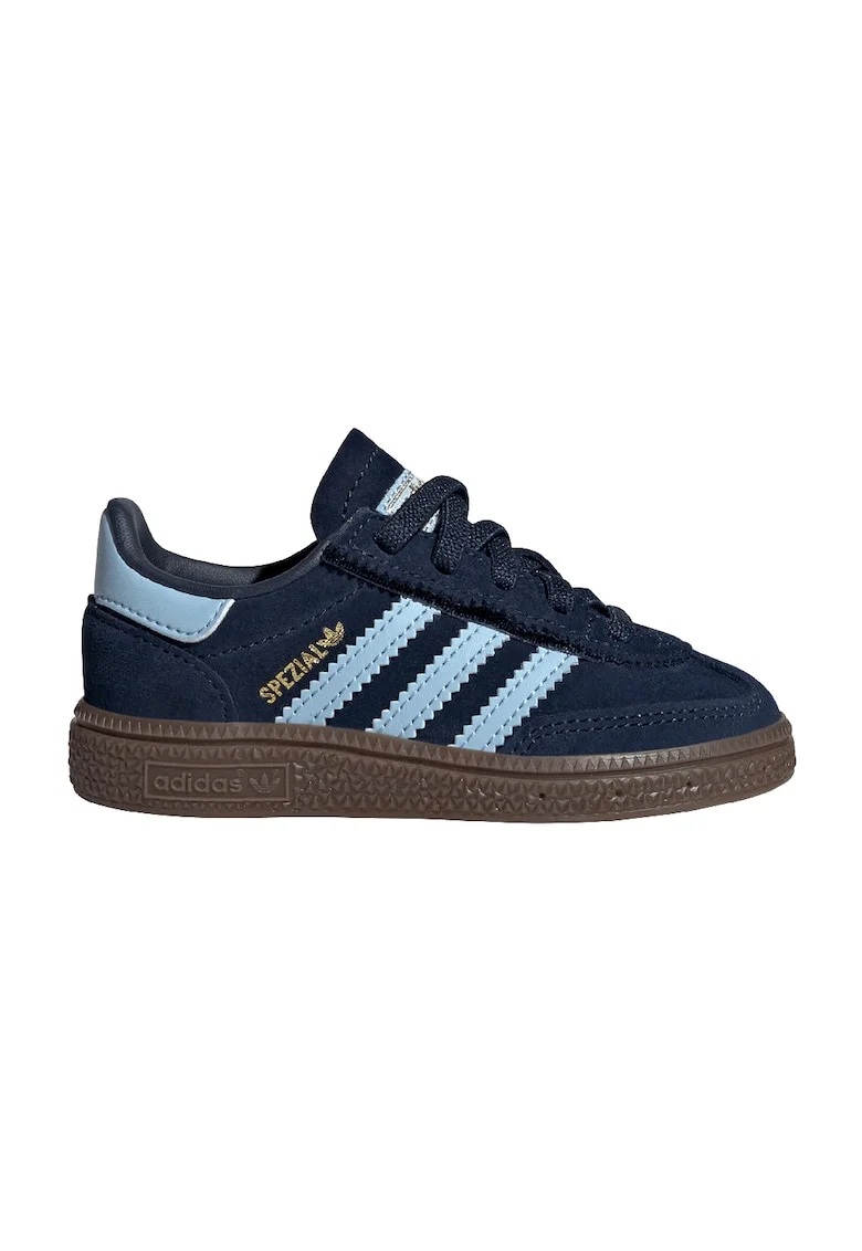 Pantofi Spezial din piele intoarsa pentru handbal, Bleumarin