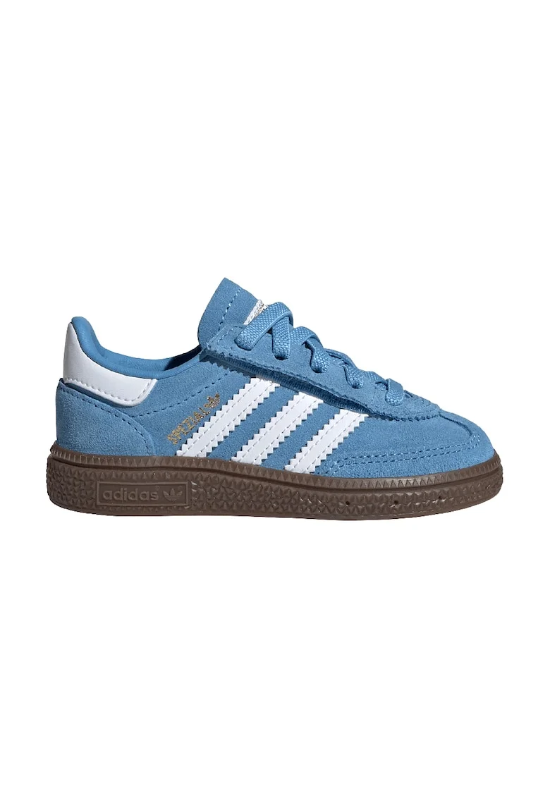 Pantofi Spezial din piele intoarsa pentru handbal, Albastru deschis