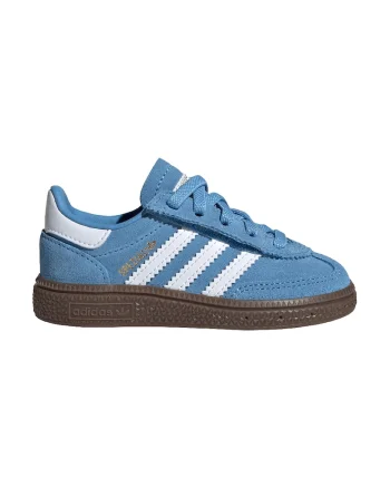 Pantofi Spezial din piele intoarsa pentru handbal, Albastru deschis
