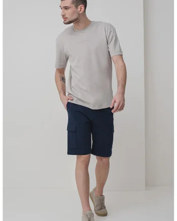 Tricou regular fit de bumbac, Maro taupe deschis