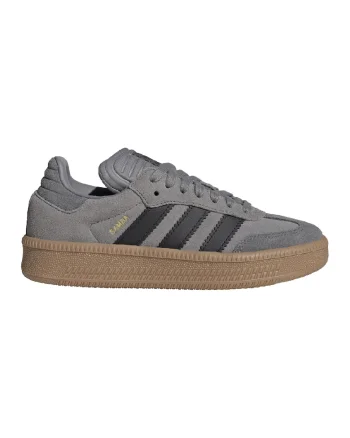 Pantofi sport low-cut din piele intoarsa Samba XLG, Negru/Gri