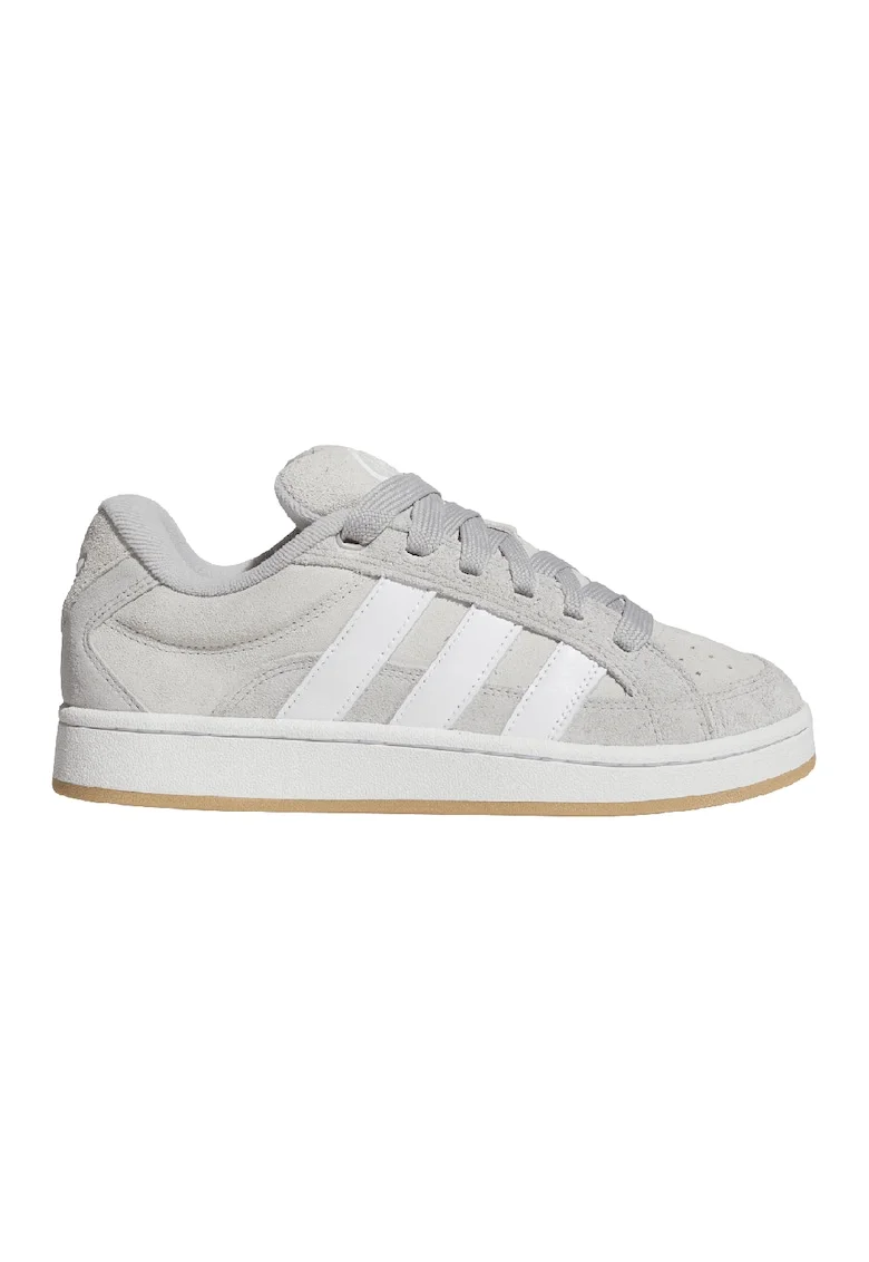 Pantofi sport din piele intoarsa Campus 00s, Alb/Gri deschis