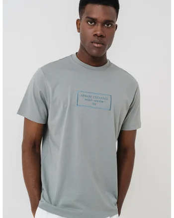 Tricou regular-fit cu logo brodat, Verde pal