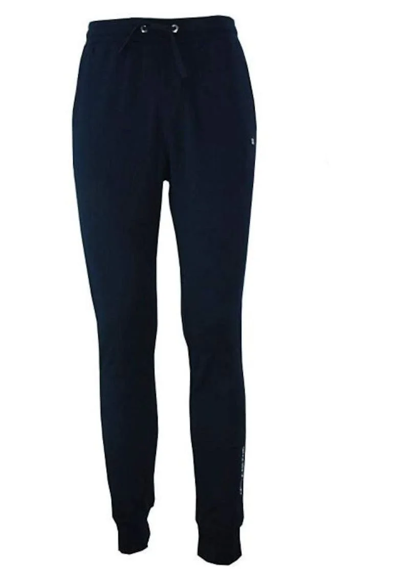 Pantaloni de trening din bubac regular fit,