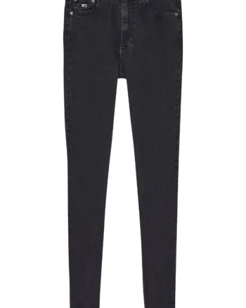 Pantaloni,  Bumbac/Elastan, Negru, 28/30 EU