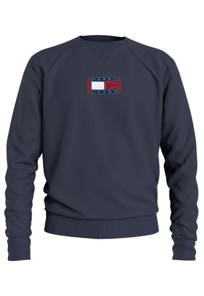 Bluza de trening cu detaliu logo Timeless Tommy C,