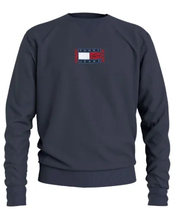 Bluza de trening cu detaliu logo Timeless Tommy C,