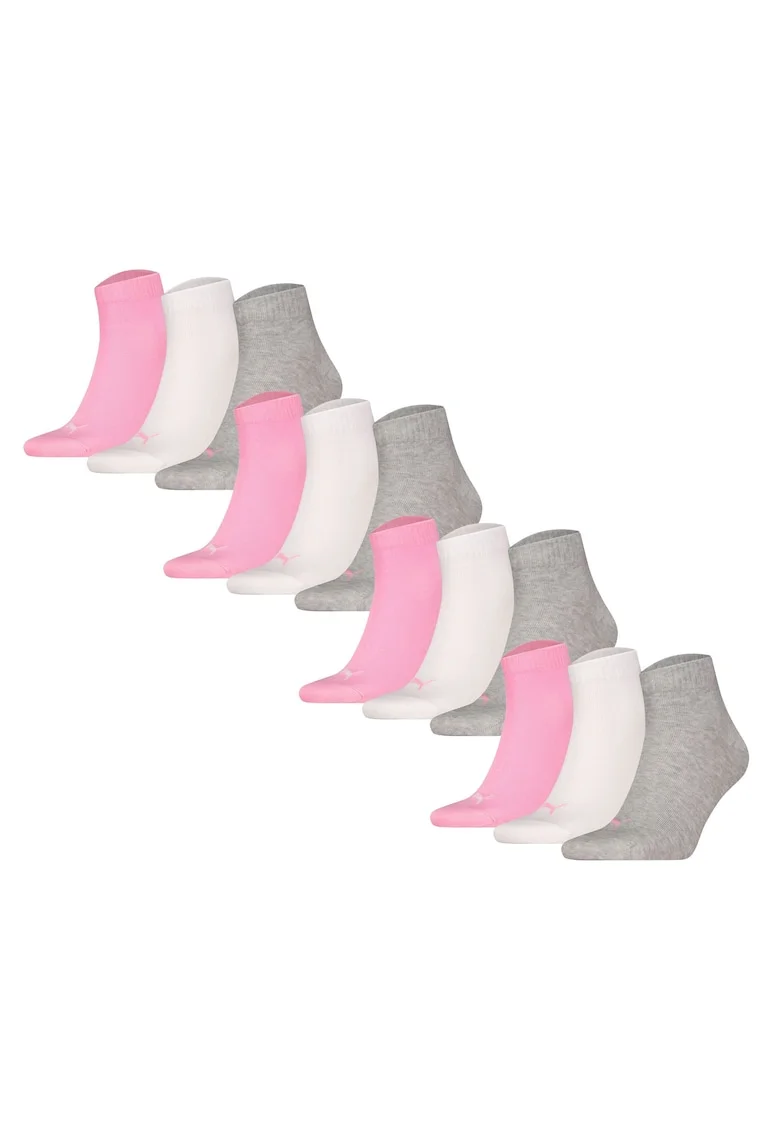 Set de sosete scurte unisex - 12 perechi, Multicolor