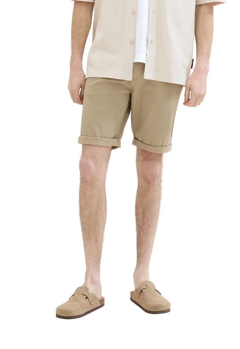 Bermude chino slim fit, Bej