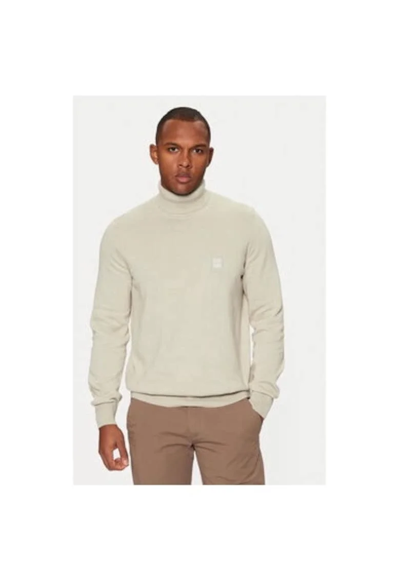 Bluza barbati,  304243622, Bumbac, Bej, Bej