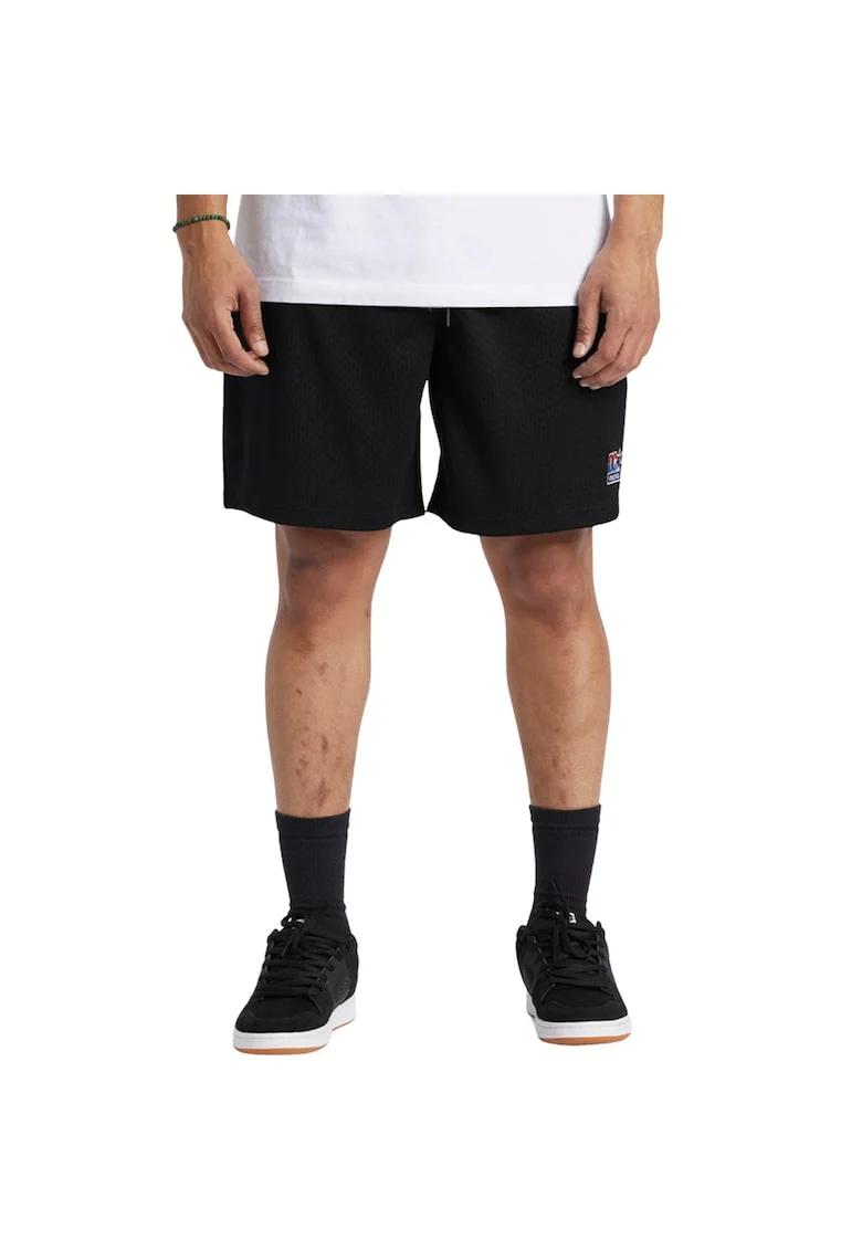 Pantaloni scurti  Poliester, Negru, Negru