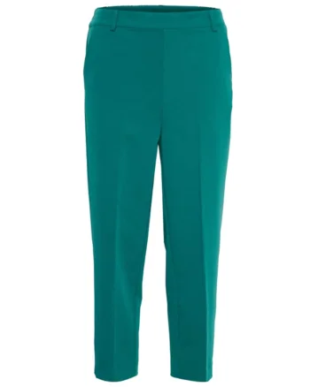 Pantaloni dama,  302985906, Poliester, Verde