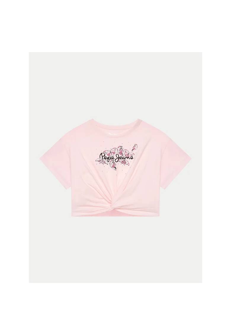 Tricou fete,  303384869, Roz, Bumbac, Roz