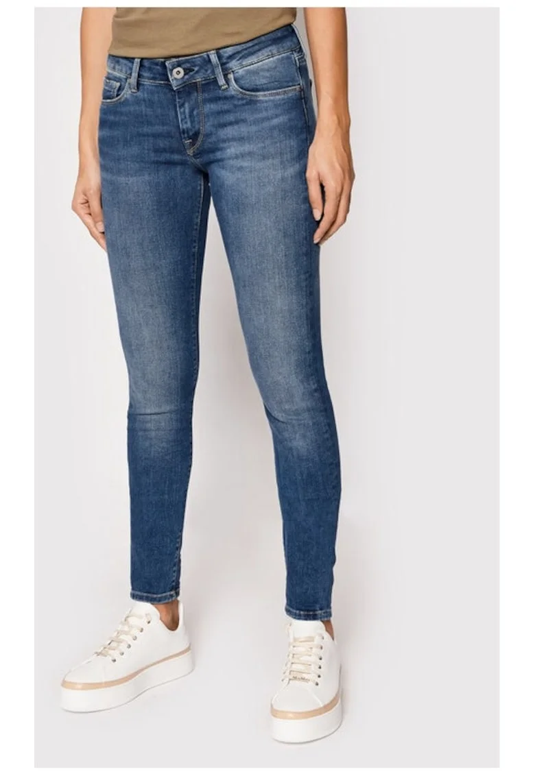 Blugi dama,  28817, Bumbac, Albastru