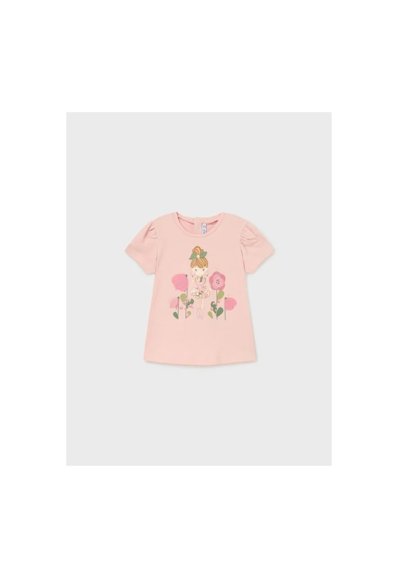 Tricou copii,  302036974, Bumbac, Roz, Roz