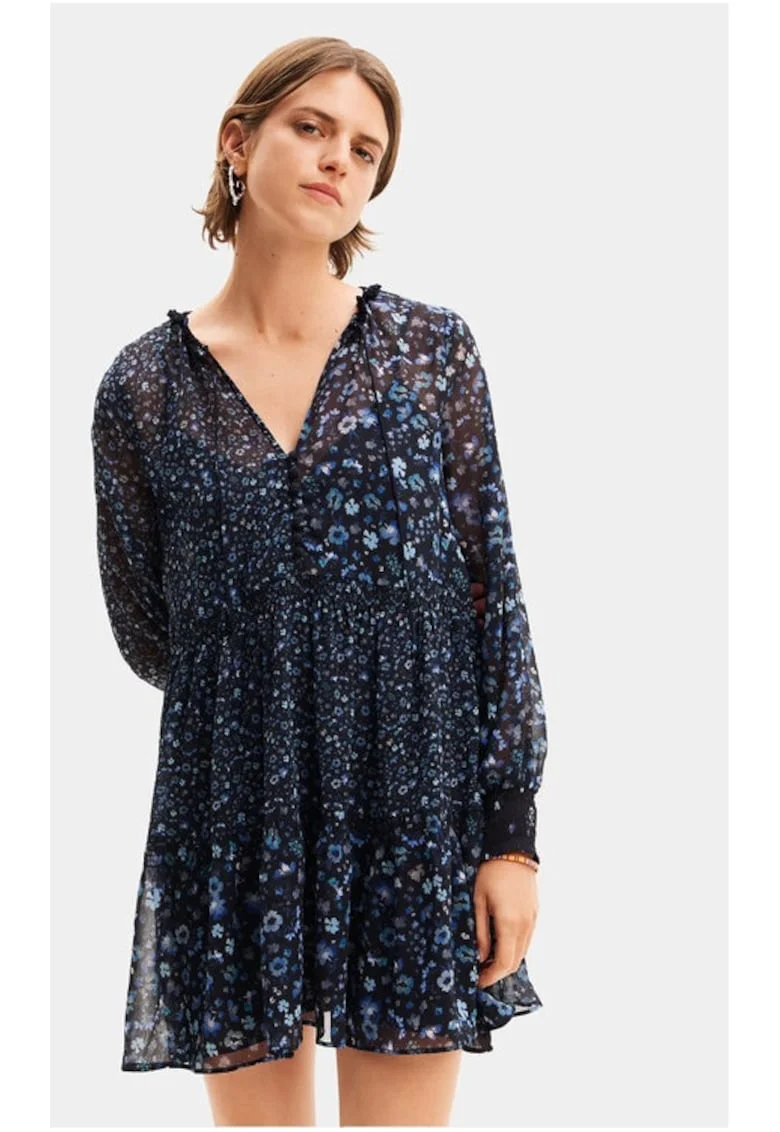 Rochie dama,  76671, Bleumarin, Poliester