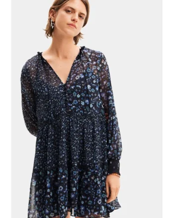 Rochie dama,  76671, Bleumarin, Poliester