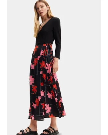 Rochie dama,  76473, Negru, Viscoza