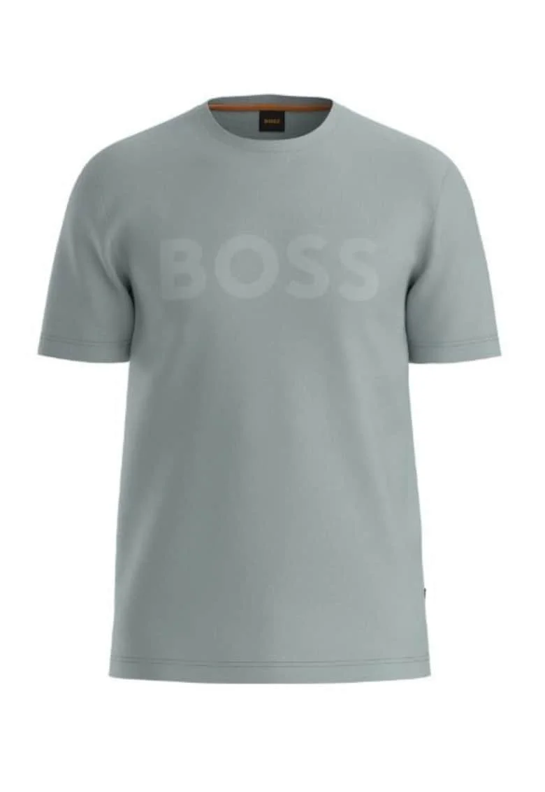 Tricou cu design distinctiv, Verde menta