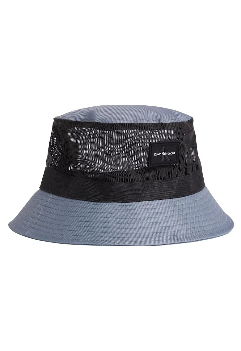 Palarie bucket cu detalii din plasa