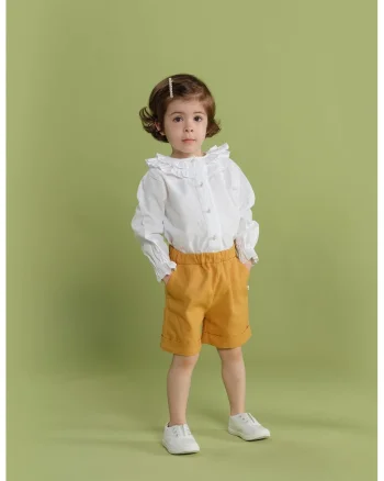 Camasa regular-fit din bumbac, Alb