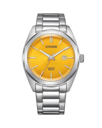 Ceas barbatesc  BI5110-54Z, Quartz, 41mm, 5ATM, Argintiu