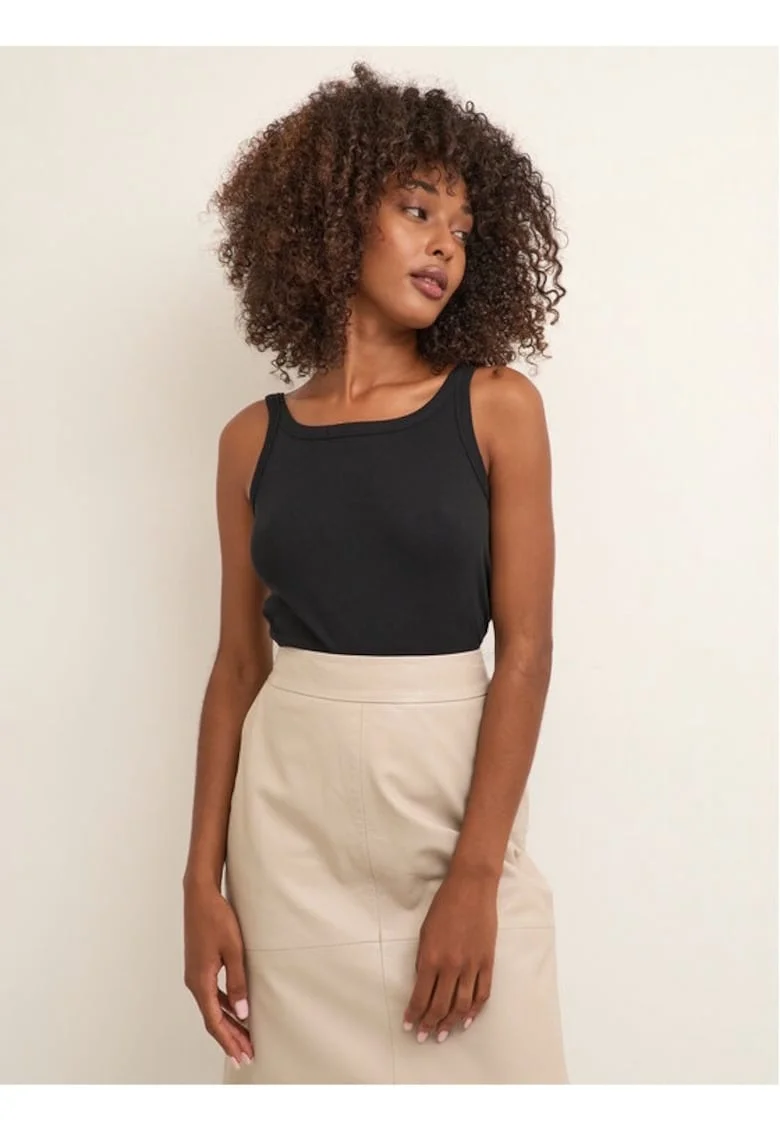 Tricou dama,  105182, Negru, Bumbac,