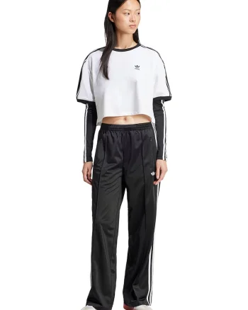 Pantaloni de trening lejeri cu terminatie cu fermoar Firebird, Negru