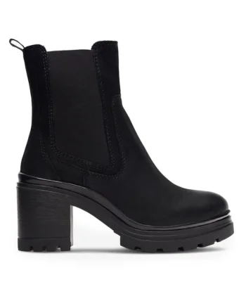 Botine dama,  590486295764737, Piele naturala, Negru