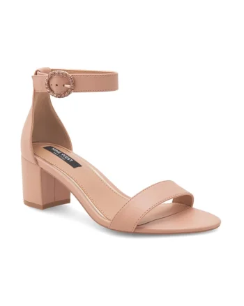 Sandale dama,  562009, Piele ecologica, Roz