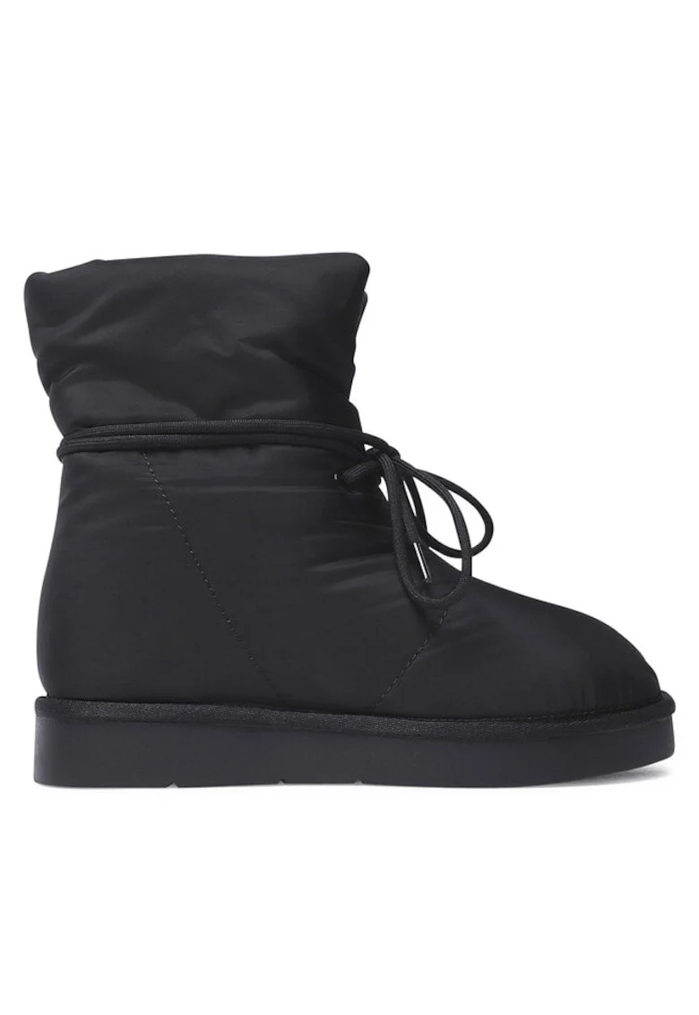 Botine dama,  590486226678738, Piele ecologica, Negru