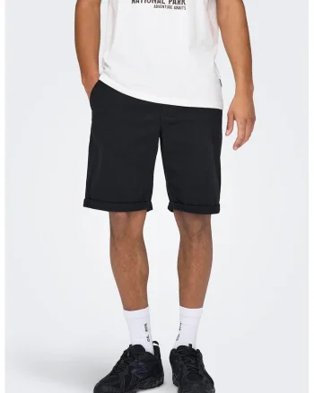 Pantaloni scurti chino, Bleumarin