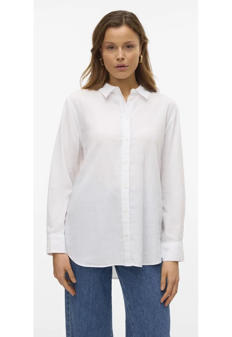Bluza dama  7319, Viscoza, Alb